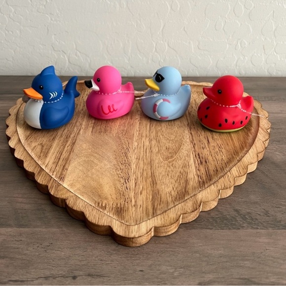 Target Bullseye Summer Rubber Ducks Set: Flamingo, shark, watermelon, beach - Picture 3 of 3